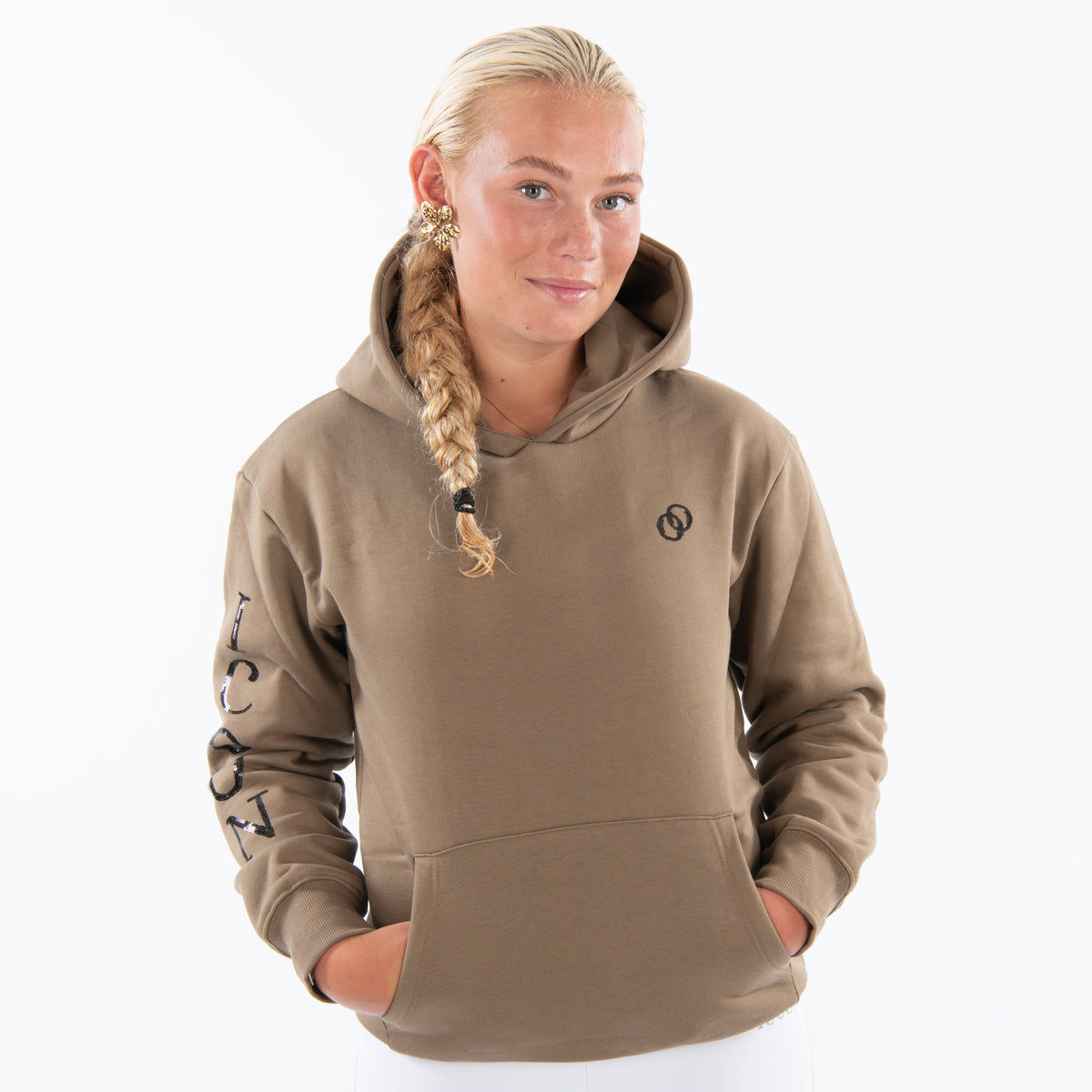 Nicci Beige Hoodie