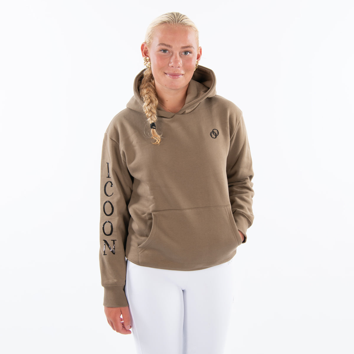 Nicci Beige Hoodie