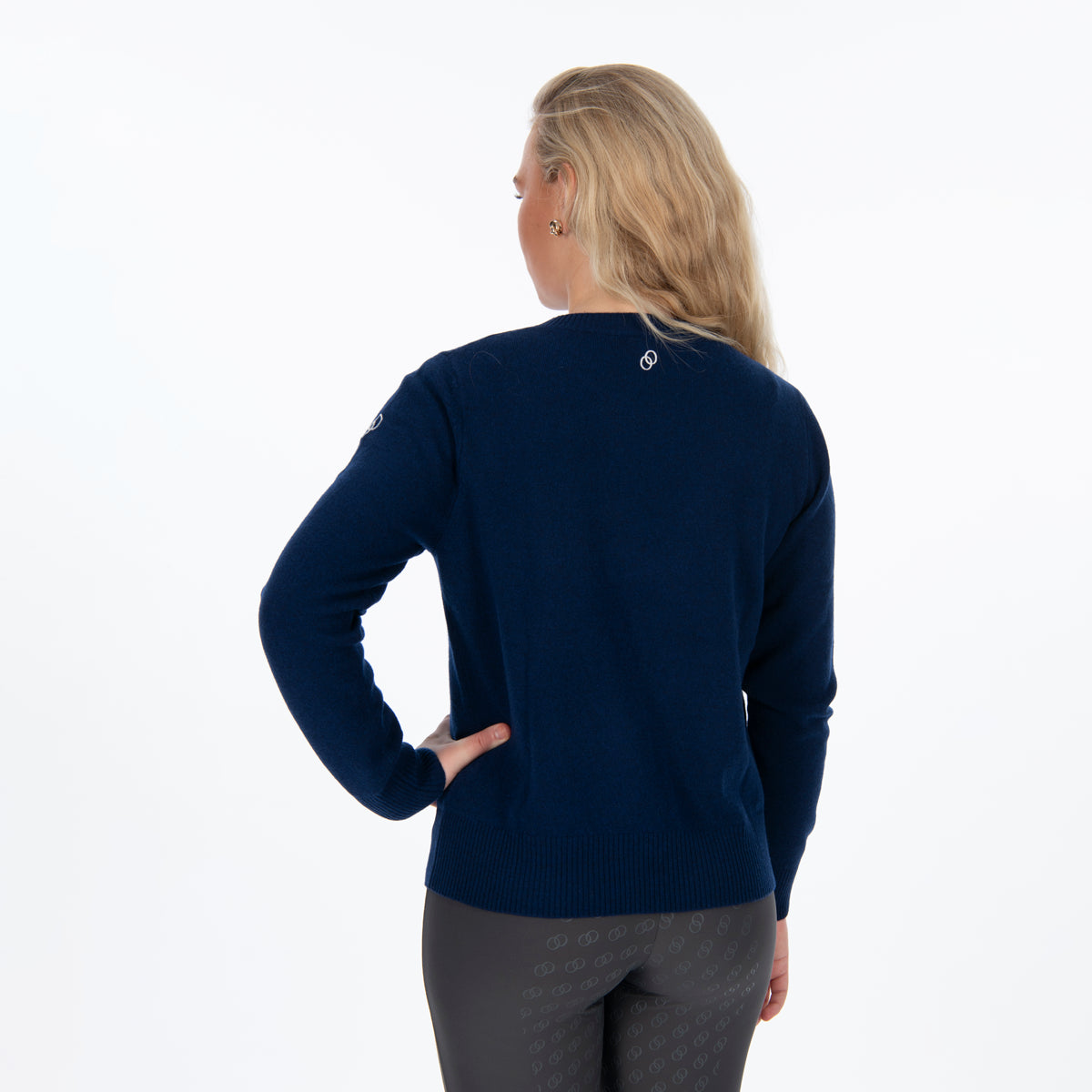 Bianca Blue Merino Wool Sweater
